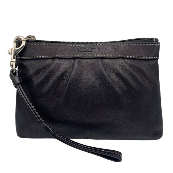 Coach Handbags - COACH Black Wristlet